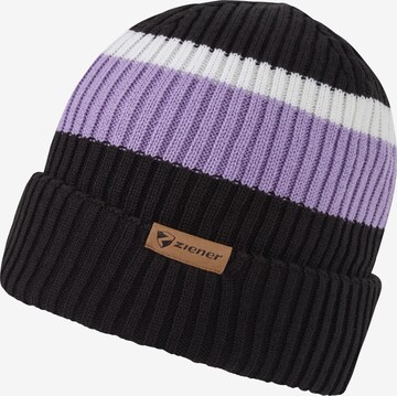 ZIENER Beanie 'INDRIA' in Purple: front