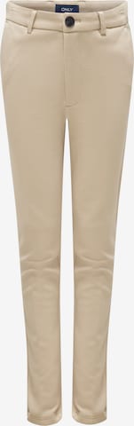 KIDS ONLY BOY Broek 'PETE' in Beige: voorkant