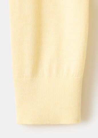 MANGO Sweater 'LUCCAV' in Yellow