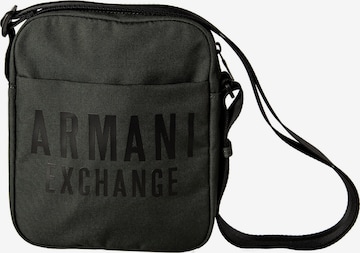 ARMANI EXCHANGE Crossbody Bag in Green: front