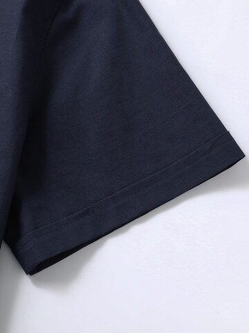 ALLTHEMEN Regular Fit Hemd 'Reine'‌‌‌‌‌‌‌ in Blau