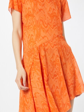 WEEKDAY - Vestido em laranja