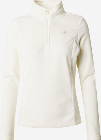 Sweat de sport 4F en beige : devant