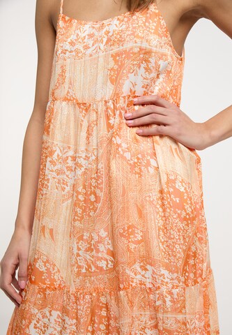 Robe d’été IZIA en orange