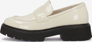 Kazar Classic Flats in Beige: front