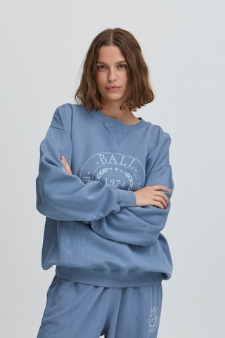 Ball Sweatshirt 'Babecca' in Blue: front