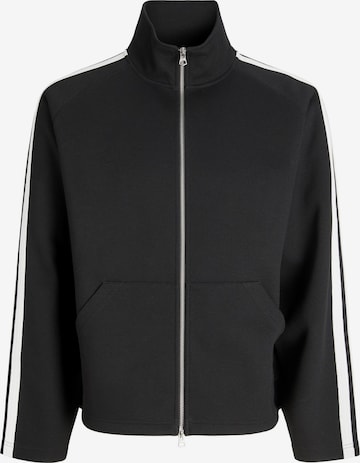 Veste de survêtement JACK & JONES en noir : devant