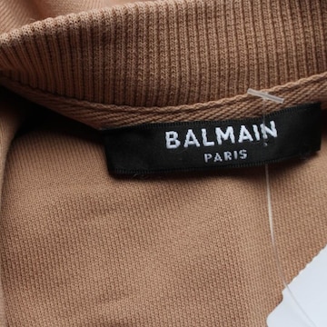 Balmain Sweatshirt / Sweatjacke S in Braun