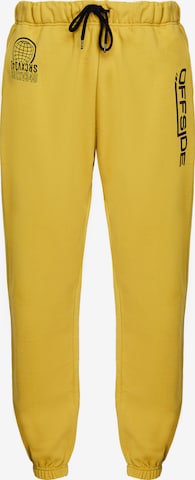 Grimelange Pants 'Temperate' in Yellow: front