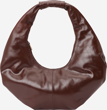 BRONX Schultertasche 'Molly' in Braun: Vorderseite