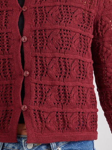 VERO MODA Pletena jopa 'VMAMAZING' | rjava barva