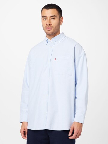 LEVI'S ® Comfort Fit Hemd 'Alameda Button Down Shrt' in Blau: predná strana