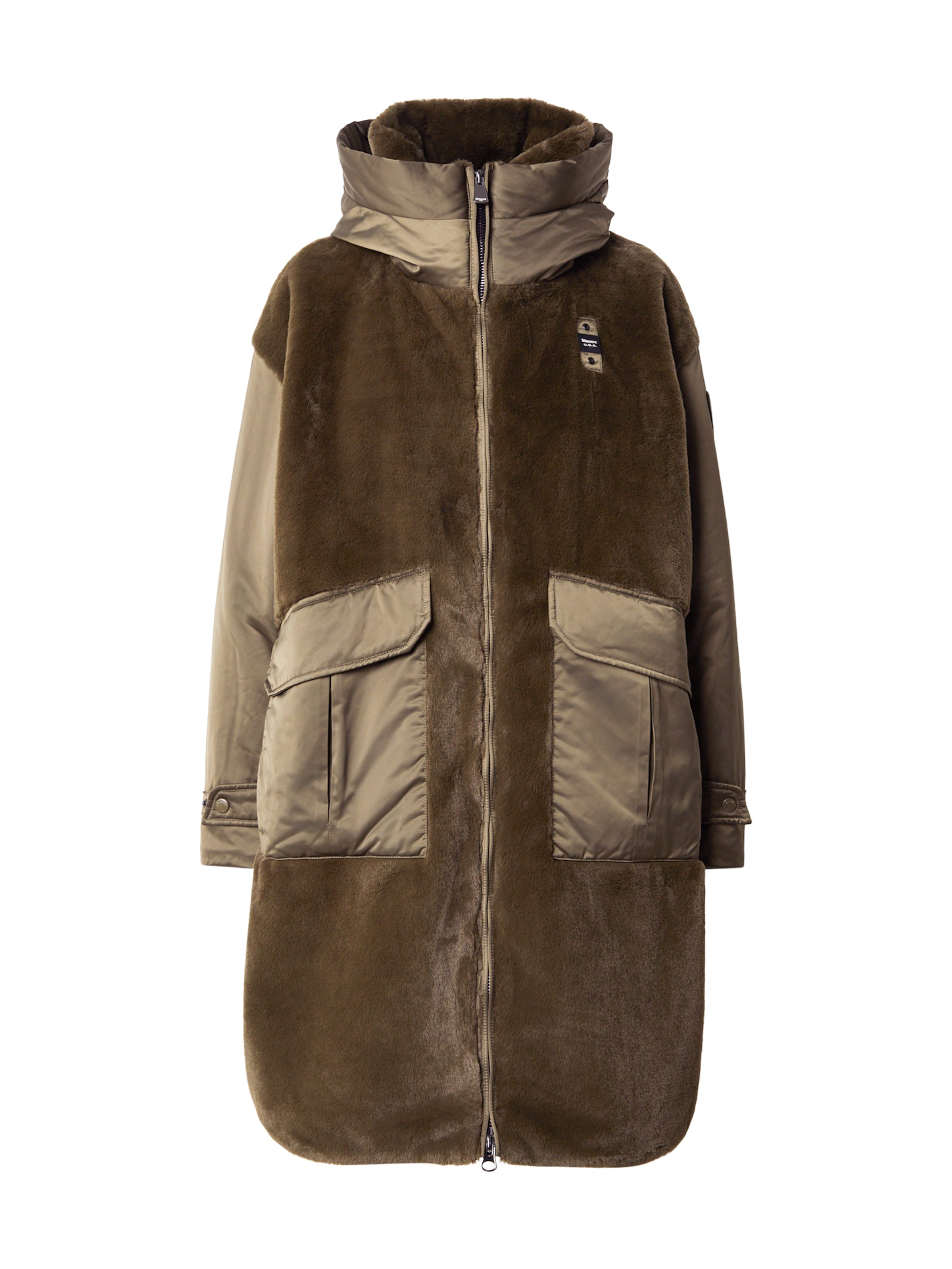 Blauer.USA Přechodný kabát – zelená: přední strana