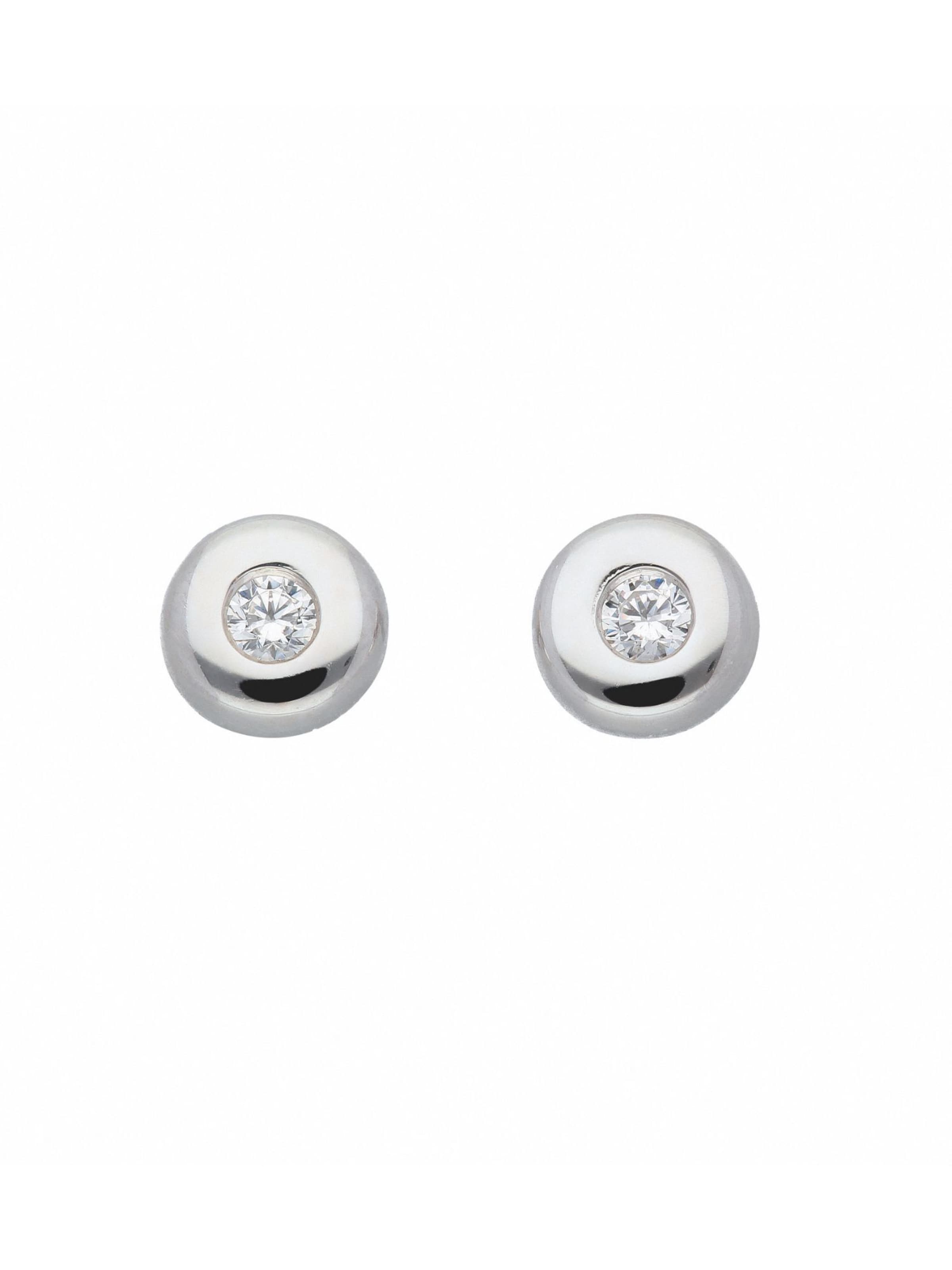 Adelia´s Earrings in Silver: front