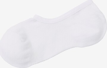 LASCANA ACTIVE Athletic Socks in White: front