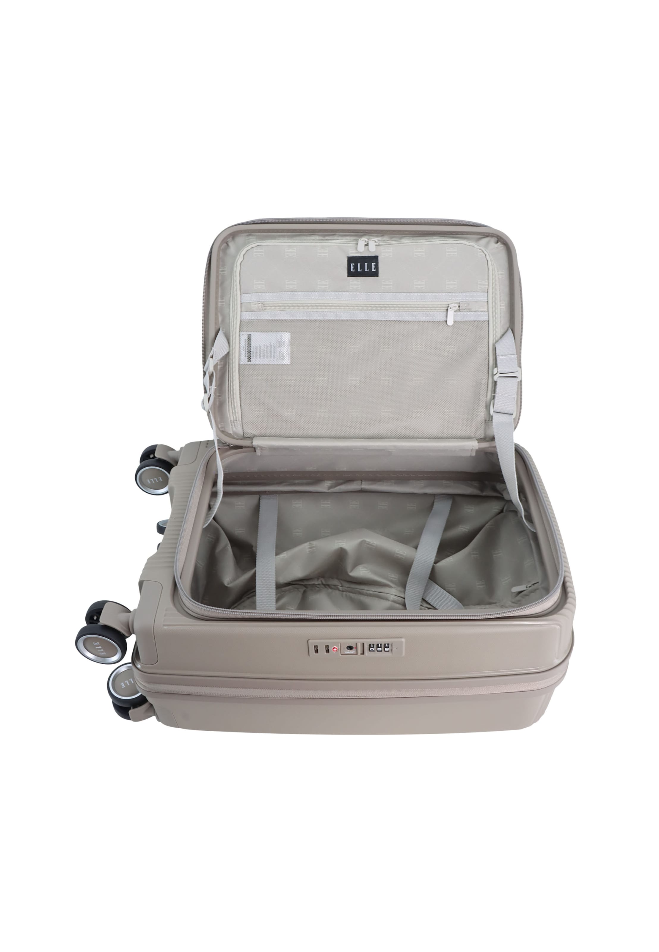 ELLE Suitcase 'Da'Vine' in Beige