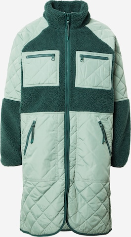 TOM TAILOR DENIM Between-Seasons Coat in Green: front