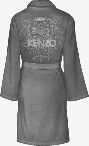 Kenzo Home Long Bathrobe 'ICONIC' in Grey