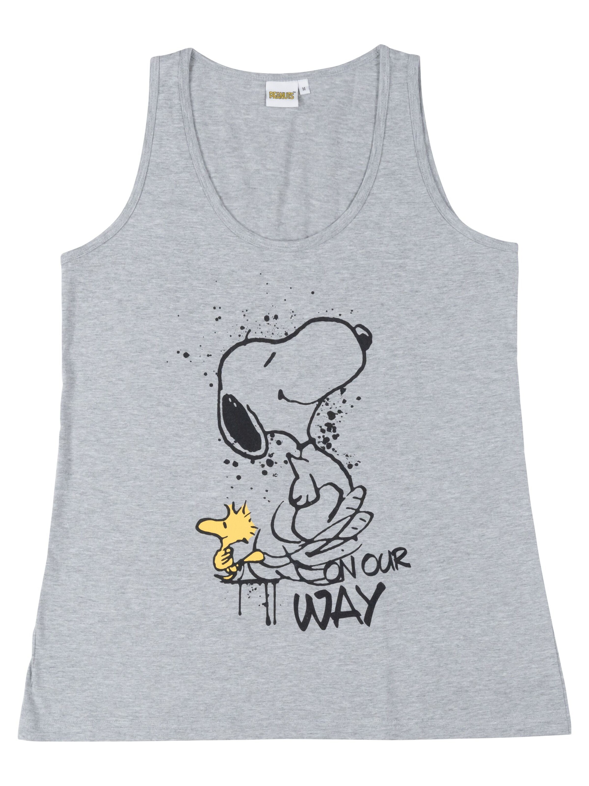 Snoopy & Die Peanuts Pajama 'On Our Way' in Mixed colors