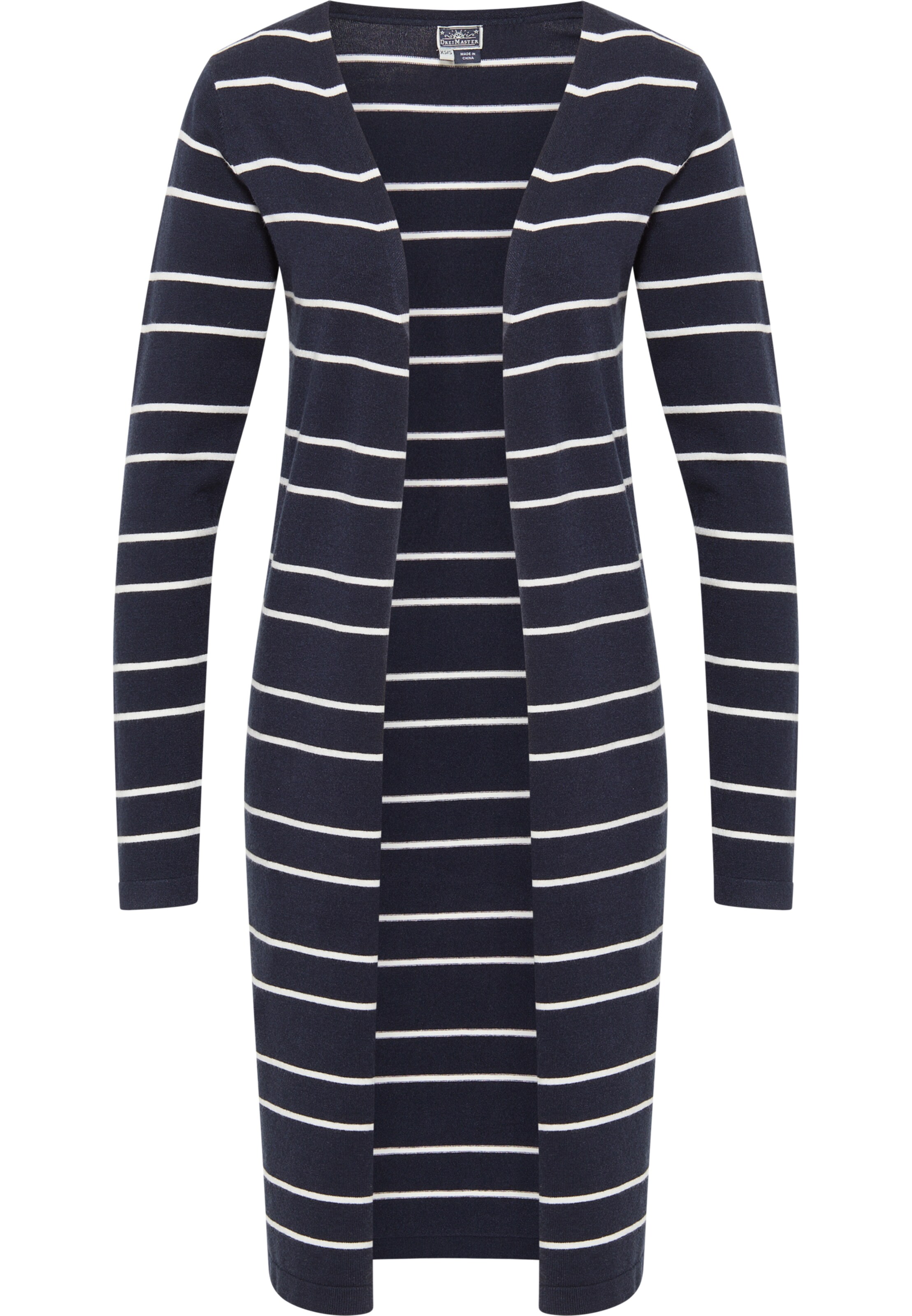 DreiMaster Maritim Πλεκτή ζακέτα σε μπλε: μπροστά