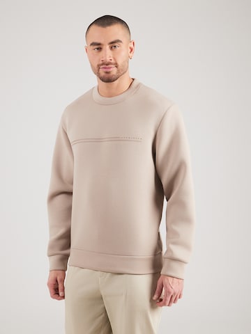 Bluză de molton 'JCOFUSION' de la JACK & JONES pe bej: față