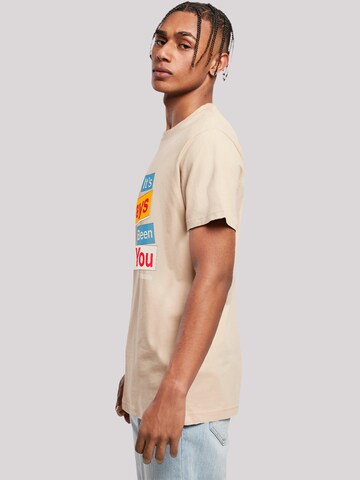 F4NT4STIC Shirt 'Sex Education It Always Been You Netflix TV Series' in Beige
