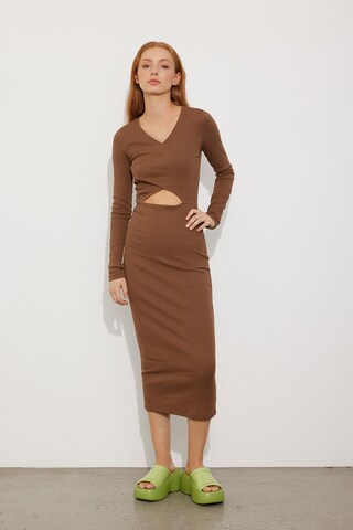 Robe 'Ally' Envii en marron