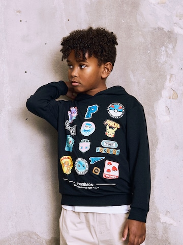 NAME IT - Sudadera 'NKMJimm Pokemon' en negro: frente