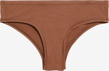 Slip ARMEDANGELS en marron : devant