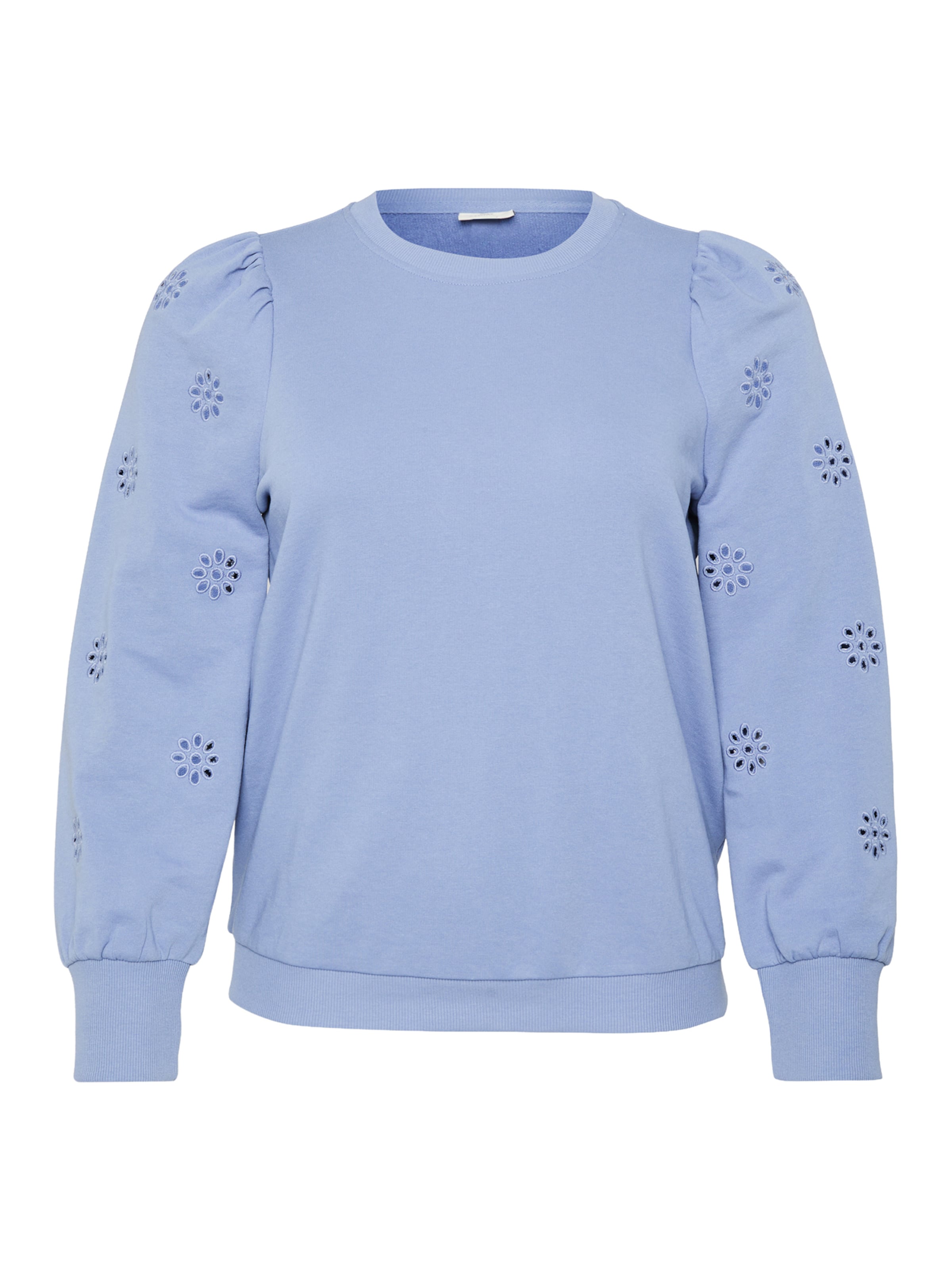Sweat-shirt 'CARFemme' ONLY Carmakoma en bleu : devant