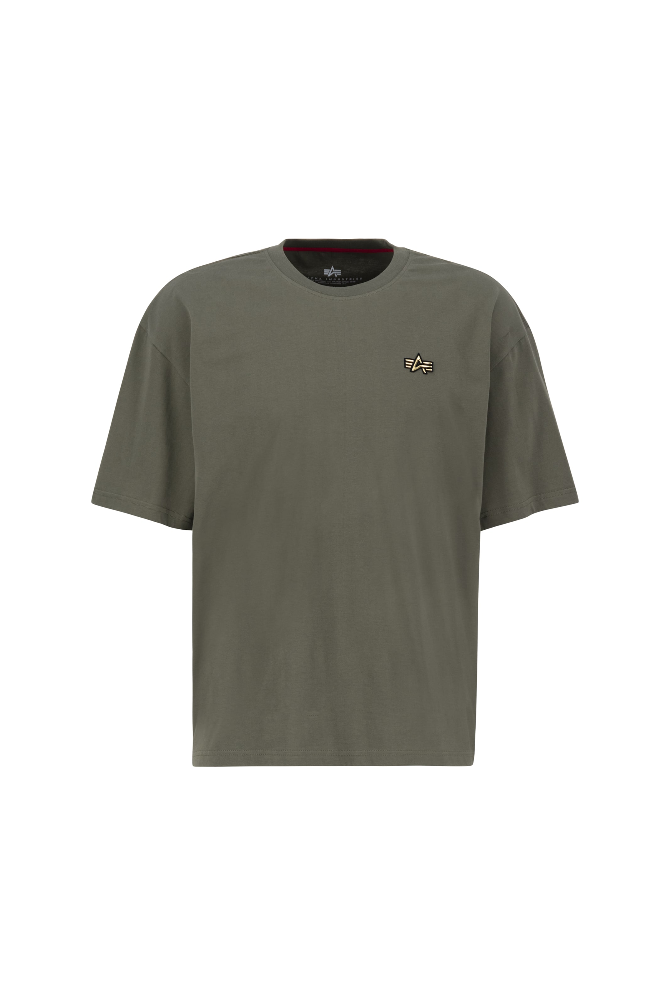 ALPHA INDUSTRIES Μπλουζάκι σε πράσινο: μπροστά