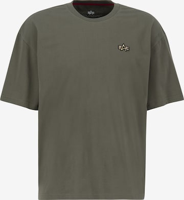 ALPHA INDUSTRIES Shirt in Green: front