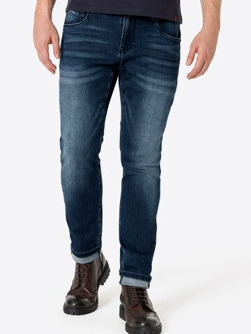 TIMEZONE Slimfit Jeans 'Scott' in Blau: Vorderseite