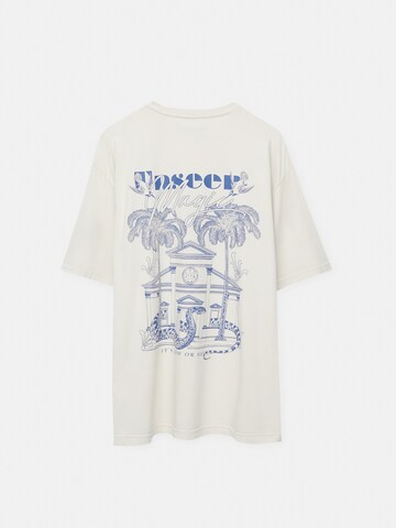 Pull&Bear T-Shirt in Beige