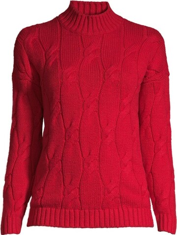 Lands‘ End Sweater in Red: front