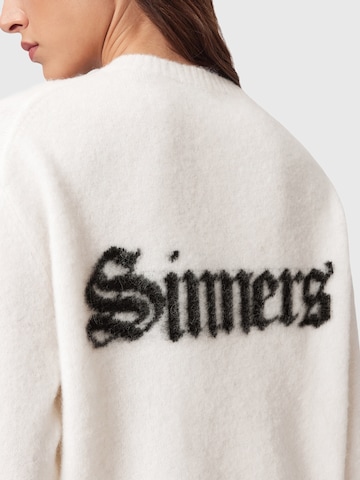 AllSaints Sweter w kolorze biały