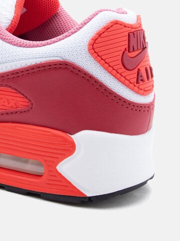 Baskets basses 'AIR MAX 90' Nike Sportswear en rose