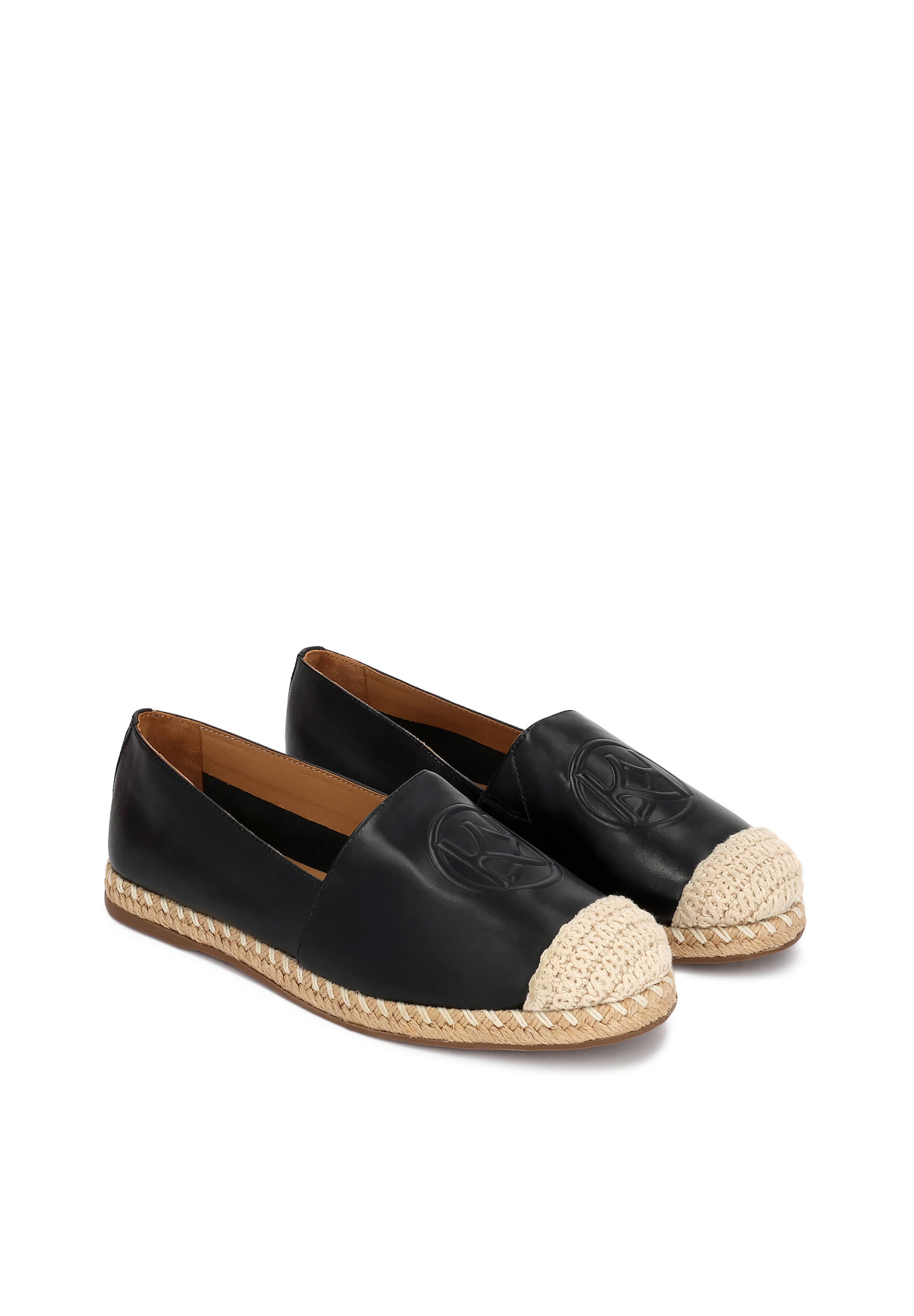 Espadrillas di Kazar in nero