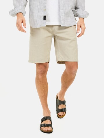 Regular Pantalon CAMEL ACTIVE en beige : devant