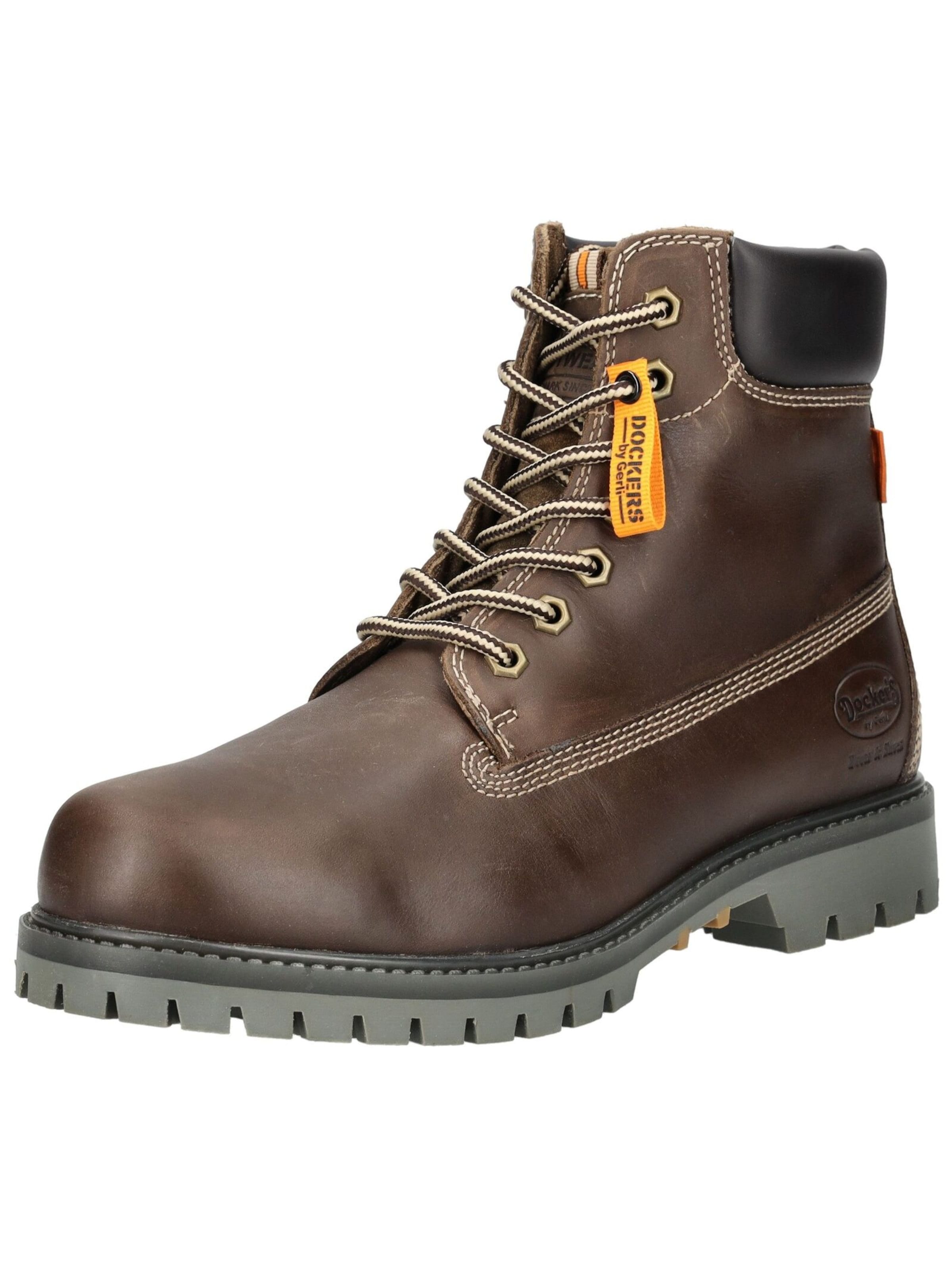 Dockers by Gerli Lace-up boots in Brown: front