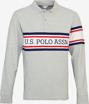 Maglietta di U.S. POLO ASSN. in grigio: frontale
