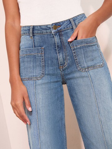 mėlyna Friends Like These Plačios klešnės Džinsai