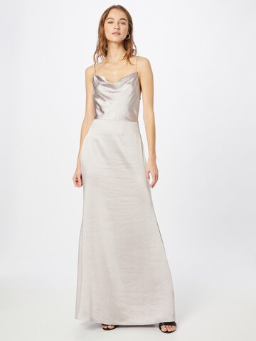 True Decadence Kleid in Silber: front