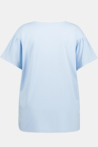 T-shirt Ulla Popken en bleu