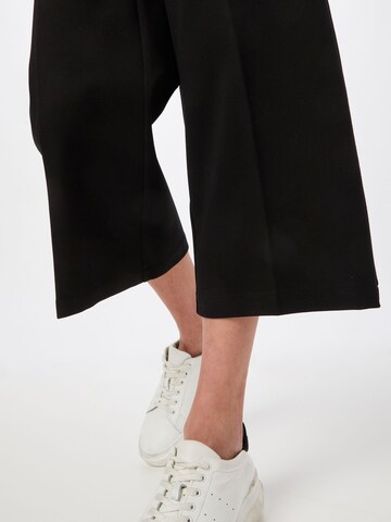 Wide leg Pantaloni con piega frontale 'Teslima' di BOSS Black in nero