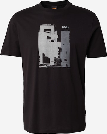 BOSSMajica 'Te_Imprint' - crna boja: prednji dio