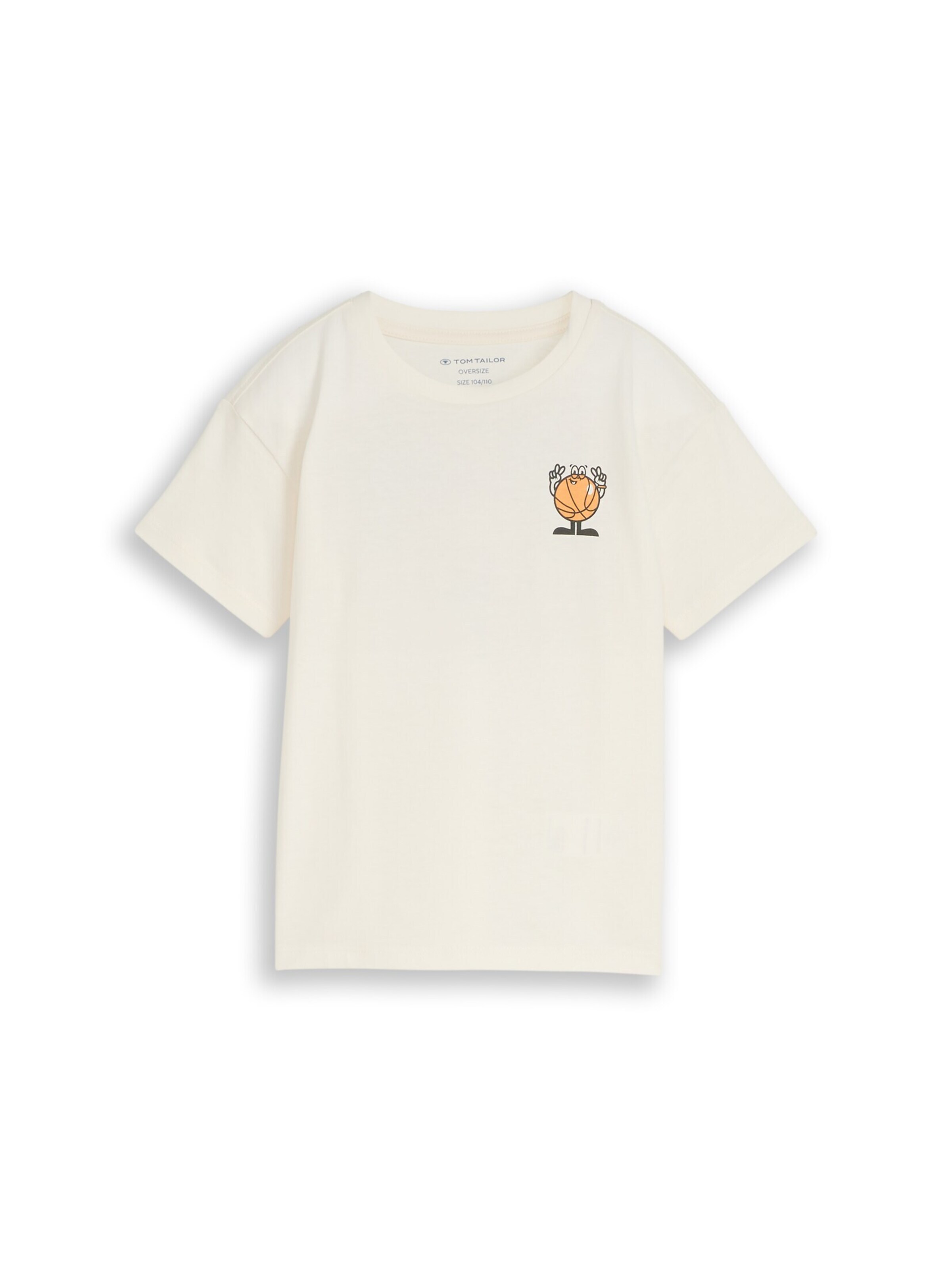 TOM TAILOR Shirt in White: front