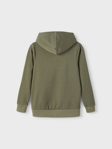 NAME IT Sweatshirt 'Oluffa' in Grün