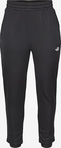 THE NORTH FACETapered Sportske hlače 'REAXION 2.0' - crna boja: prednji dio