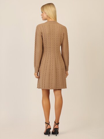 APART Knitted dress in Beige